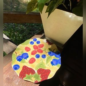 Colorful little plate 8inch